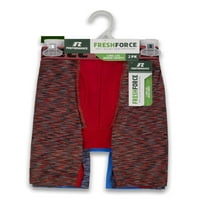 Russell Men's FreshForce Long Leb Boxer rövidnadrág, Pack, Méret S-2XL