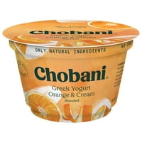 Chobani görög joghurt vérnarancs az alján nem zsírtartalmú joghurt, 5. oz
