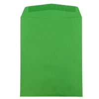 Papír és boríték nyitott végű borítékok, Zöld, csomagonként