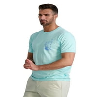 Chaps férfiak rövid ujjú grafikus póló -mérete xs -ig, akár 4xb -ig