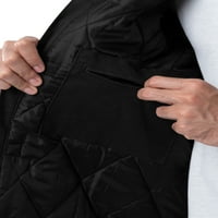 Wrangler Workwear férfi és nagy férfi szigetelt kacsaval bélelt teljes cipzáras kabát, S-5XL méretű