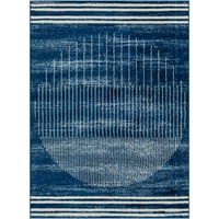 Művészi szövők Floransa geometriai futó terület szőnyeg, kék, 2'7 10