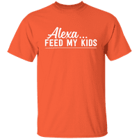 Grafikus Amerika Apák napi Alexa Feed Feed a gyerekeim ing apa férfi pólóhoz