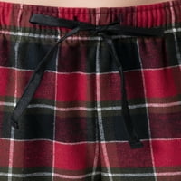 Wrangler női flanel gomb-lefelé pizsama szett, 2 darab, méret S-4X