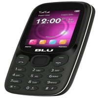 Tank Jr Plus T kinyitott GSM Dual-SIM Feater Phone W beépített zseblámpa és FM antenna-Fekete