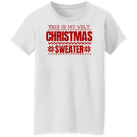 Graphic America ünnepi ünnep ez a csúnya karácsonyi pulóver női grafikus póló