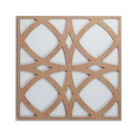 Ekena Millwork 3 8 W 3 8 H 3 8 T Kis Fleetwood dekoratív fretwork Wood Wall Panels, Cherry