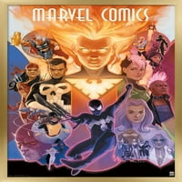 Marvel Comics-Marvel 80. évfordulója-ünnepi Falplakát, 14.725 22.375