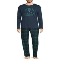 Aeropostale Men's Boxed Gift Pizsamas Sleepwear szett, 3 darab, méret S-XL