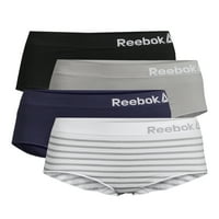 Reebok női zökkenőmentes rövid bugyi, 4 csomag