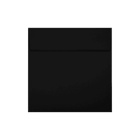 Luxpaper Square Peel & Press meghívó borítékok, 1 2, Midnight Black, Pack