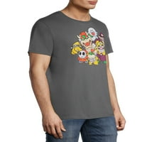 Nintendo Mario Kart Baddies férfi és nagy férfi grafikus póló