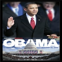Obama Elnök-Beiktatási Fal Poszter, 22.375 34
