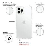Essentials iPhone Pro telefon tok, Macaron Stack