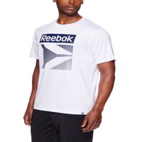Reebok férfiak és nagy férfiak sugárzó grafikus pólója, akár 3xl méretű