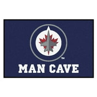 - Winnipeg Jets Man barlang All-Star Mat 33.75 X42.5