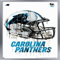 Carolina Panthers - Drip sisak fali poszter, 14.725 22.375