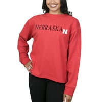 Nebraska Cornhuskers Peppy Ladies gyapjú l S S Top