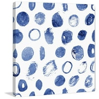 Blue Art Festés nyomtatás csomagolt vászonra