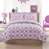 Barokk körök ágynemű -kényelmes szett, rózsaszín