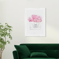 A Wynwood Studio nyomtatja a pünkösdi rózsafülke és a glam életmód fali művészete nyomtatott rózsaszín 13x19