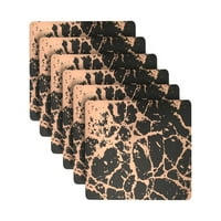 Dainty Home Marble Cork fólia nyomtatott márvány gránit által tervezett vastag parafa texturált 15 15 négyzet alakú plakemat