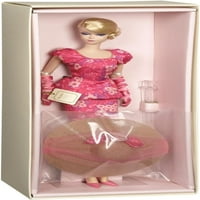 Divatosan virágos Barbie baba arany címke Silkstone Bfmc Mattel CGK91