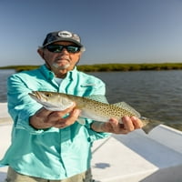 Realtree hosszú ujjú halászati ​​útmutató ing férfiak számára, lagúna, 2x-es méretű