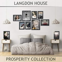 Langdon House Fekete képkeretek, kopott-elegáns stílus, csomag, jólét gyűjtemény