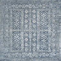 Hagyományos terület szőnyeg perzsa Kék beltéri téglalap könnyen tisztítható