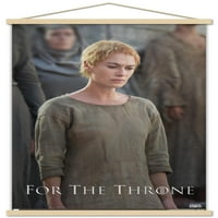 Trónok játék-Cersei Lannister fali poszter fa mágneses kerettel, 22.375 34