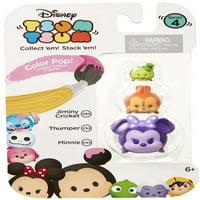 Disney Tsum Tsum Sorozat Színes Pop Jiminy Krikett, Thumper & Minnie Mini Figurák, Csomag