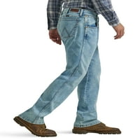 Wrangler® férfi 5 zsebű karcsú, egyenes farmer nyújtással, 30-42 méretű