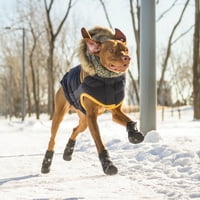 Pet Lodge kutya parka motorháztetővel téli kabát elasztofit technológiával Szélálló vízálló ruha kis közepes nagy kutyák számára,