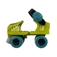 Playwheels Kids Rollerskate Junior Méret 6- térdpárnákkal