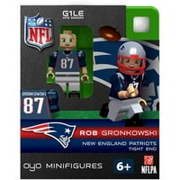 NFL Patriots Rob Gronkowski Mini Action Figure