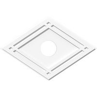 30W 20H 5ID 1 2C 1 p gyémánt építészeti minőségű PVC Kortárs mennyezeti medál