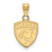 14K Sárga arany NHL Logoart Florida Panthers kis medál