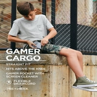 Wrangler Boy Gamer rakomány rövidnadrág, Méret 4- és Husky