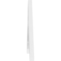 Ekena Millwork 48 W 14 H 1 P hangmagasság Turner építészeti minőségű PVC Gable Pediment