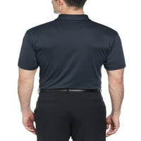 Ben Hogan Performance Férfi és a Big Men's Eco BirdSeye blokk rövid ujjú golfpóló, legfeljebb 5xl méretű