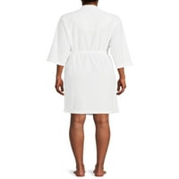 Lissome női és női plusz méretű Terry Cloth Robe