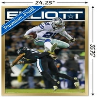 Dallas Cowboys - Ezekiel Elliott Wall poszter, 22.375 34