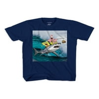 Spongyabob fiúk cápa szörfözés grafikus póló 2 csomag, méret 4-18
