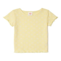 Wonder Nation Baby és kisgyermek lányok romper pólóval, ruhakészlettel, méretek 0 3m-5T