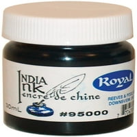 Royal India Tinta 1oz-Fekete