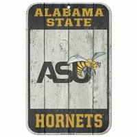 Alabama állam Hornets hivatalos NCAA 11 17 kerítés műanyag fal jele Wincaft 602732