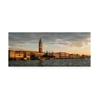 Védjegy képzőművészet 'San Marco panoráma' vászon művészet Danny Head
