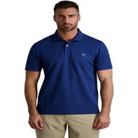 Chaps férfi szilárd háló golf póló, S-3xl méretű