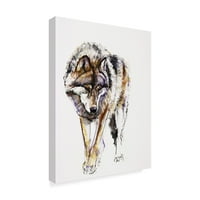 Mark Adlington, az „Európai Farkas” vászon művészete Képzőművészet